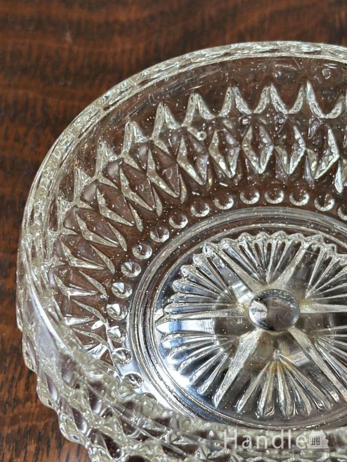 アンティークガラスの器