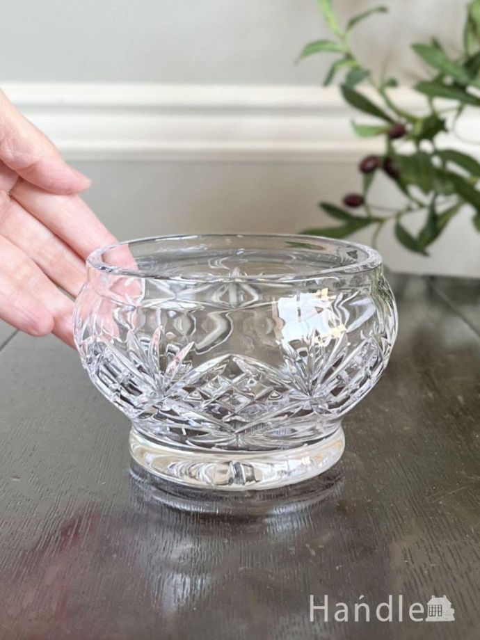 アンティークのガラス食器