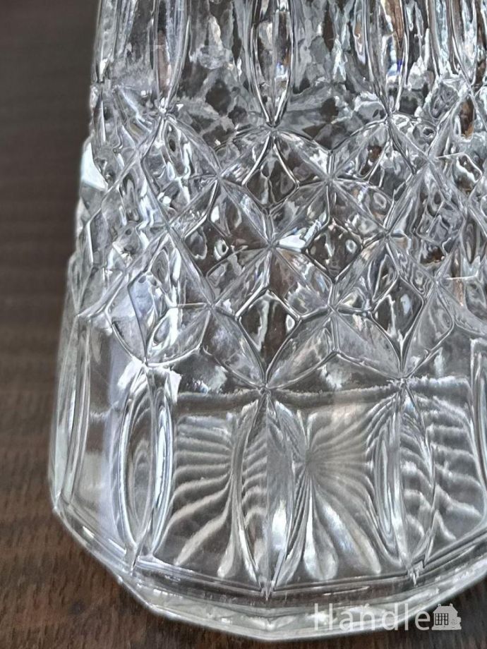 アンティークガラスのウォータージャグ