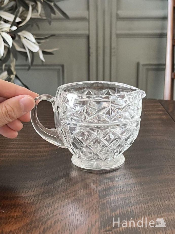 アンティークのガラス食器