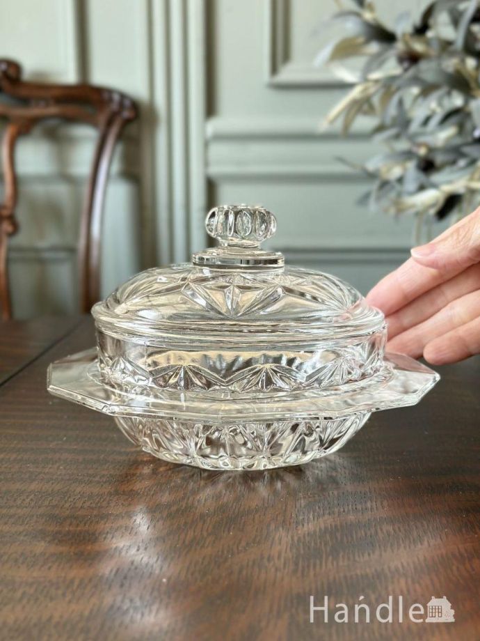 アンティークのガラス雑貨