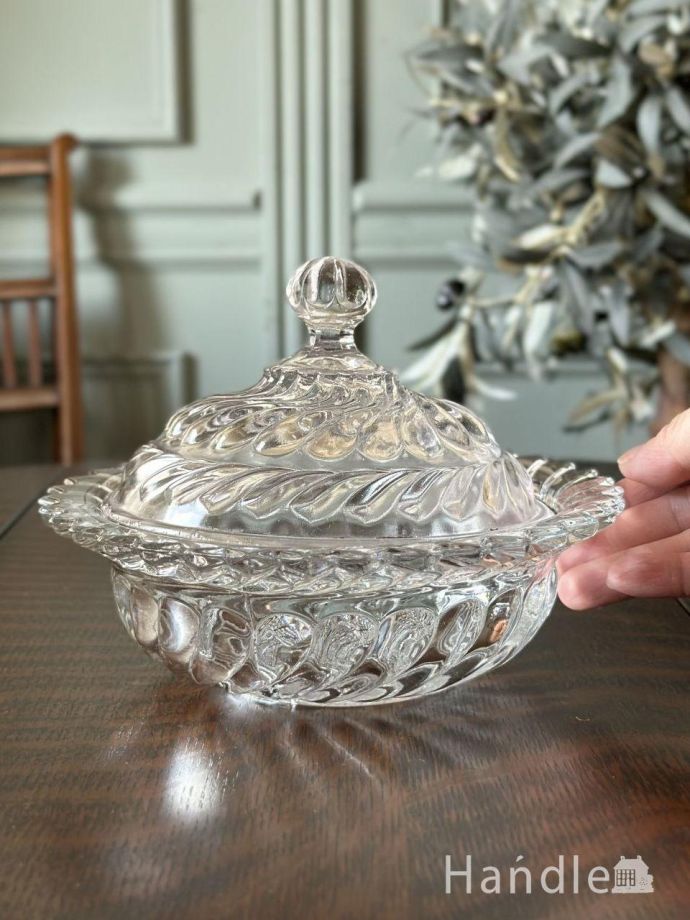 アンティークのガラス雑貨