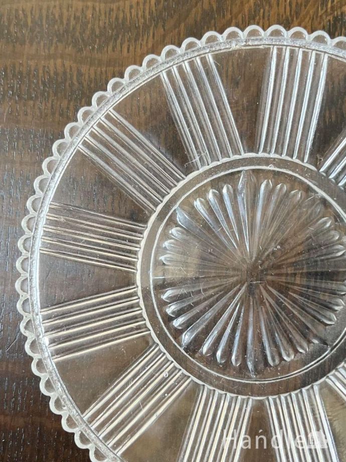 アンティークガラスの器