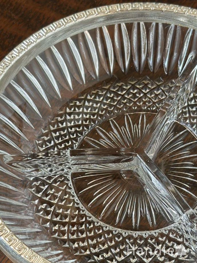 アンティークガラスの器