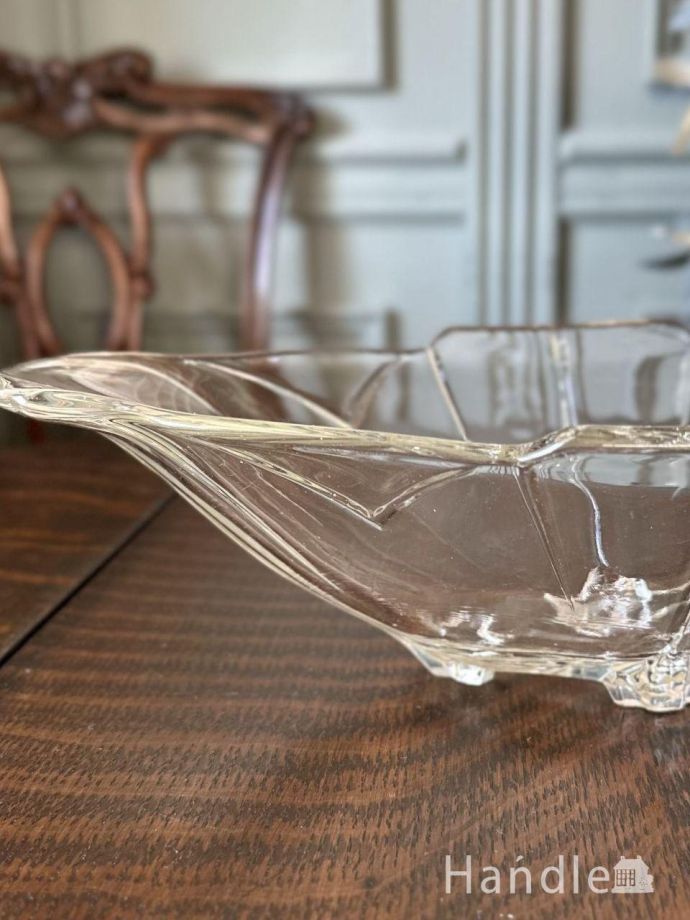 アンティークガラスのボウル