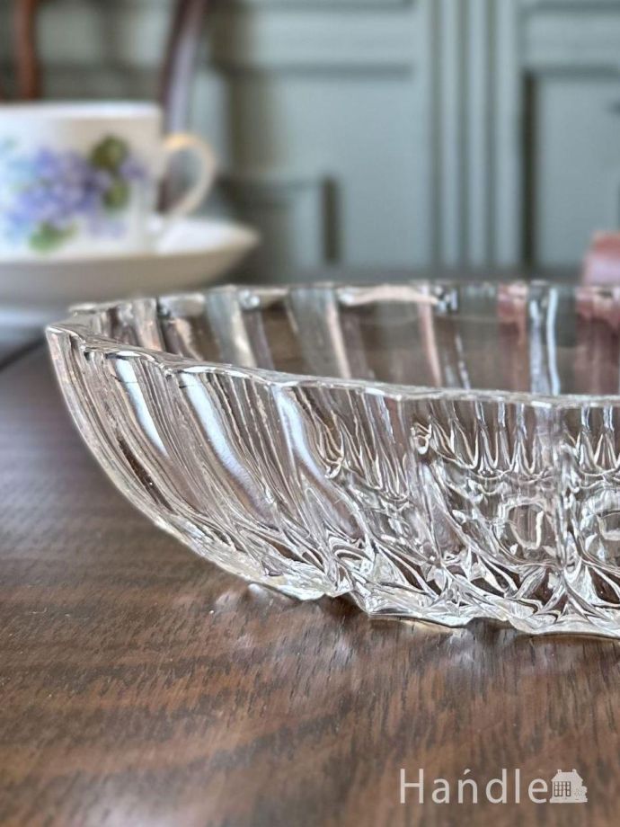 アンティークガラスの食器