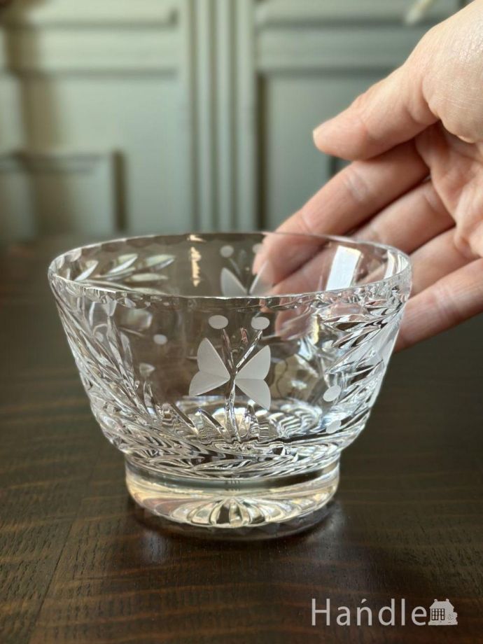 アンティークのガラス食器