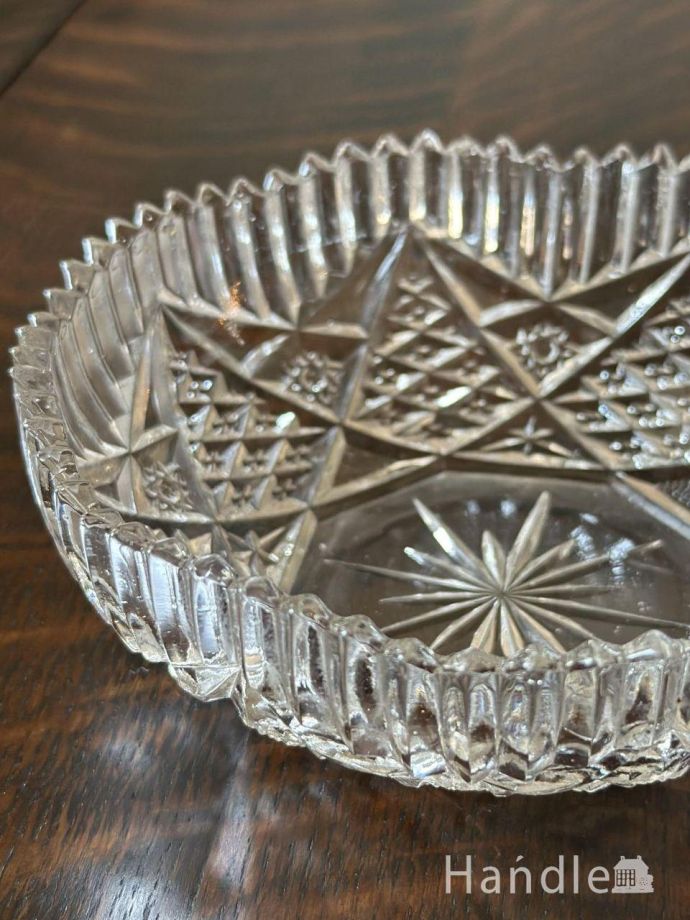 アンティークガラスの食器