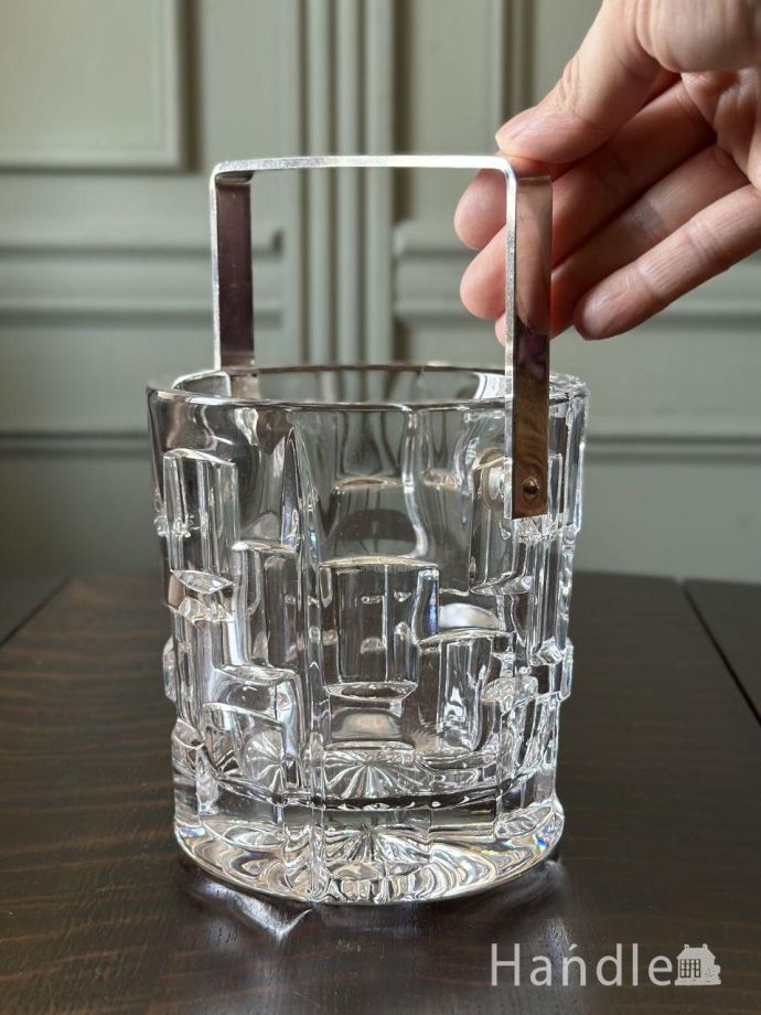 アンティークのガラスの器