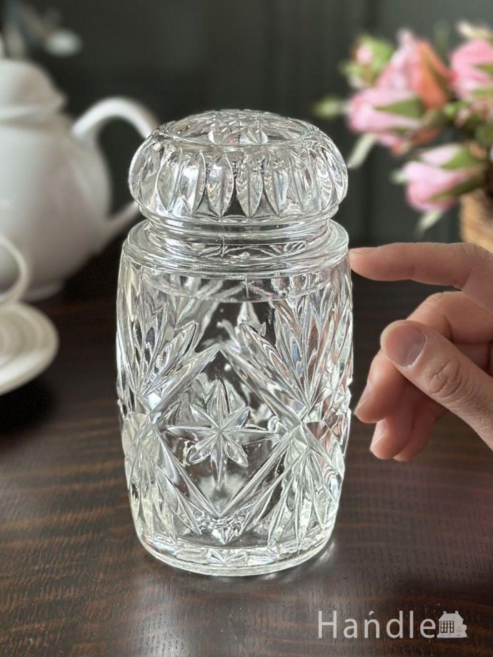 アンティークのガラス食器