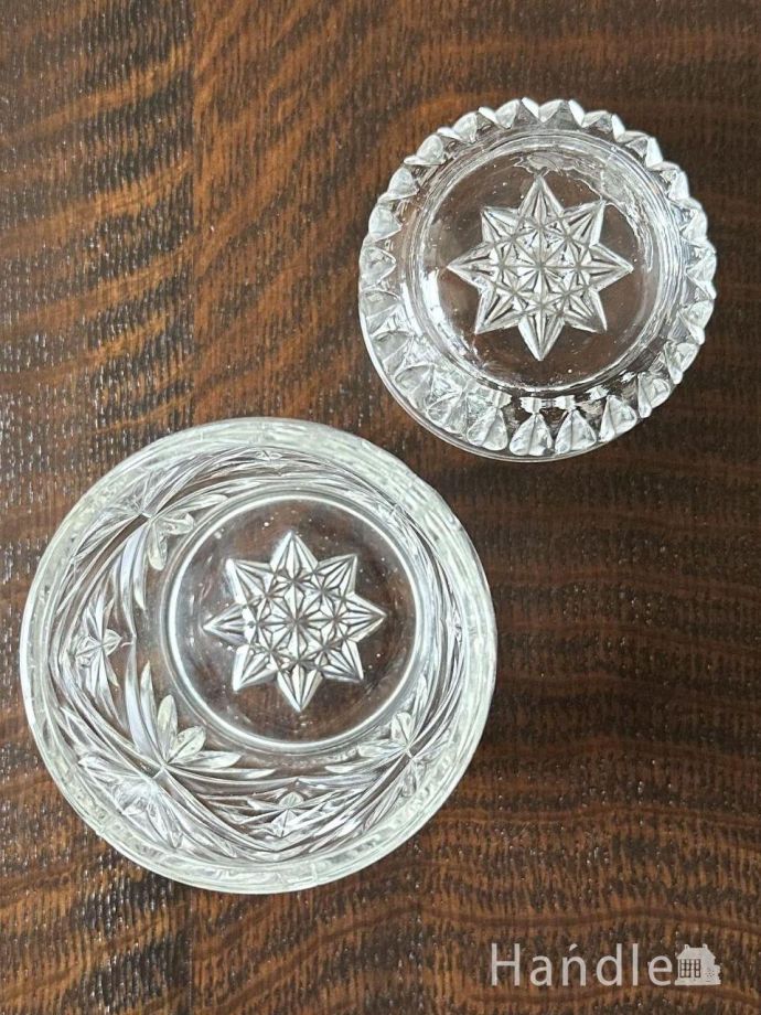 アンティークのガラス雑貨