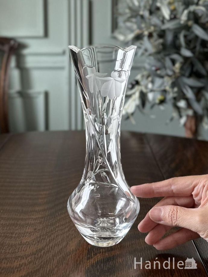 おしゃれなアンティークのガラス雑貨