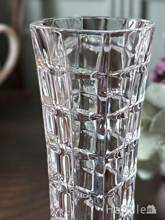 アンティークガラスの花器