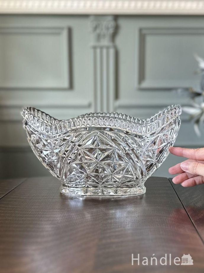 アンティークのガラス食器