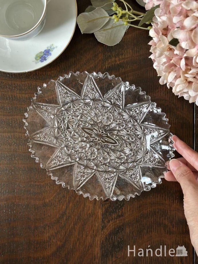 アンティークのガラス雑貨