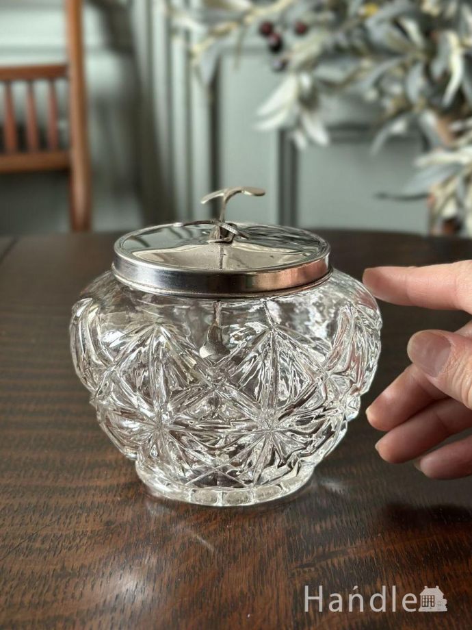 アンティークのシュガーボウル