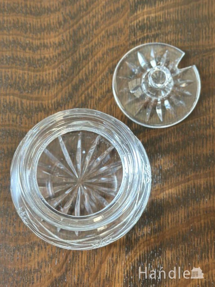 アンティークのガラス雑貨