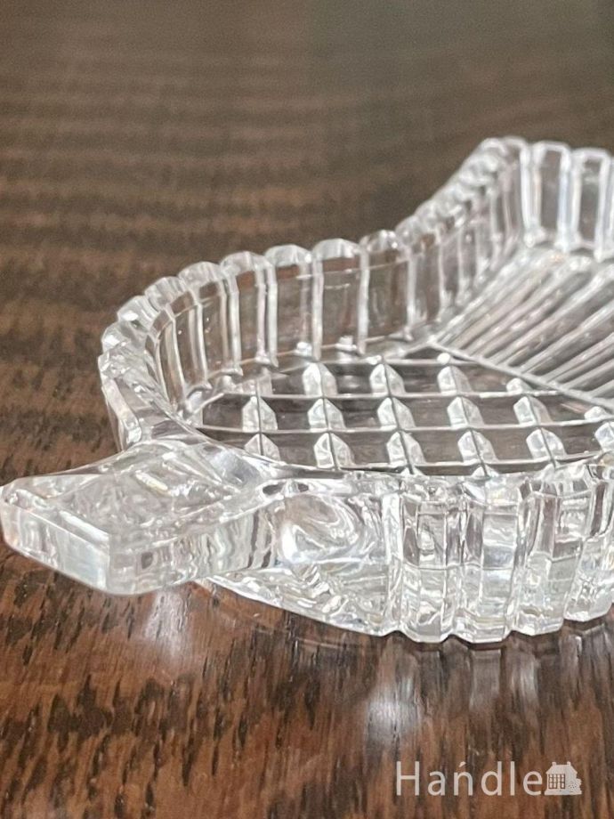 アンティークガラスのアクセサリートレイ