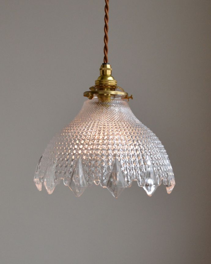 アンティーク風のペンダントライト