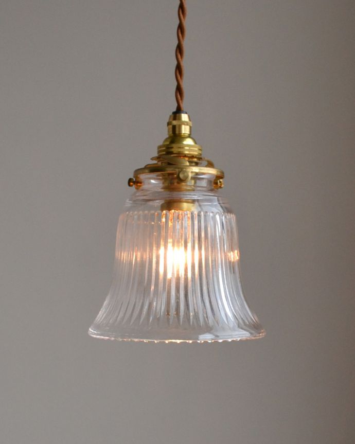アンティーク風のペンダントライト