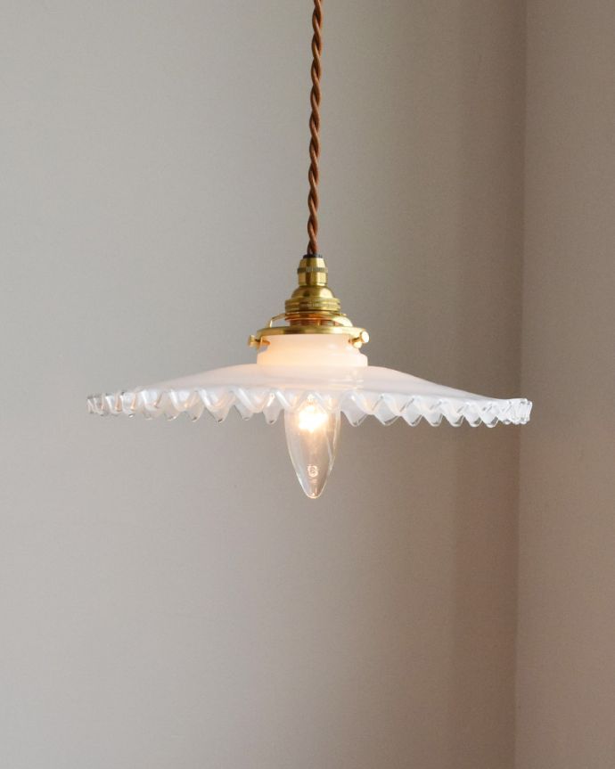 アンティーク風のペンダントライト