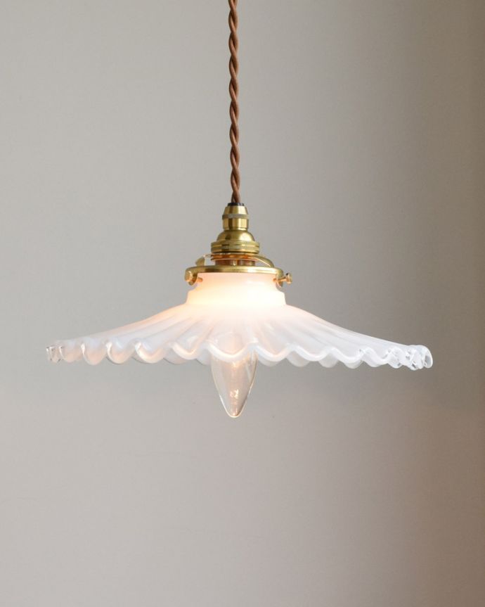 アンティーク風のペンダントライト