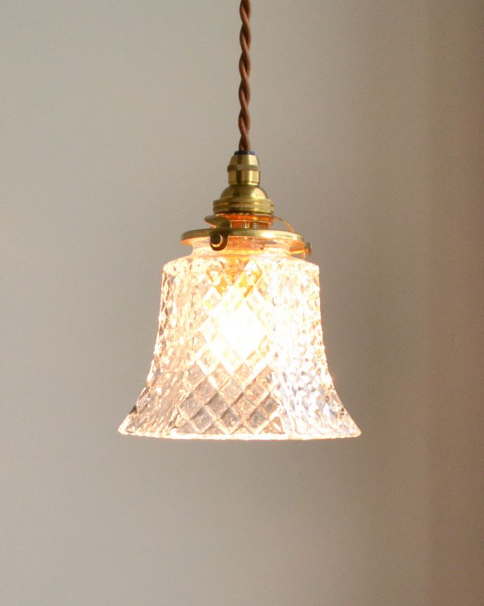 アンティーク風のペンダントライト