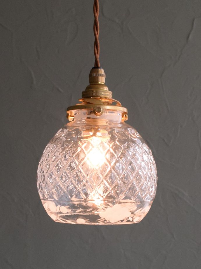 アンティーク風のペンダントライト