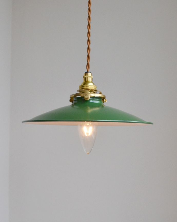 アンティーク風のペンダントライト