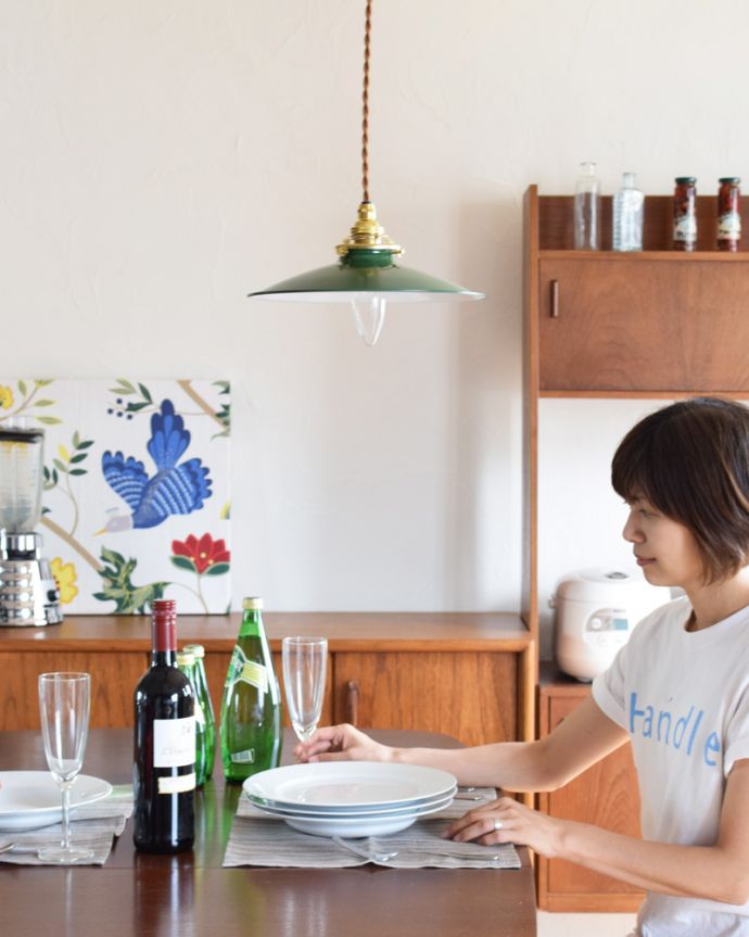 ペンダントライトを使ったダイニング