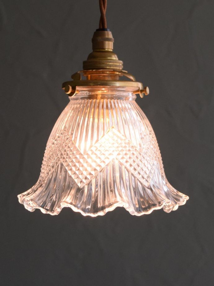アンティーク風のペンダントライト
