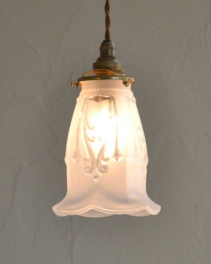 アンティーク風のペンダントライト