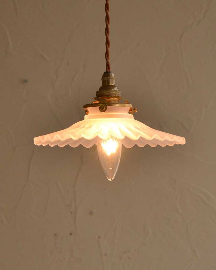アンティーク風のペンダントライト