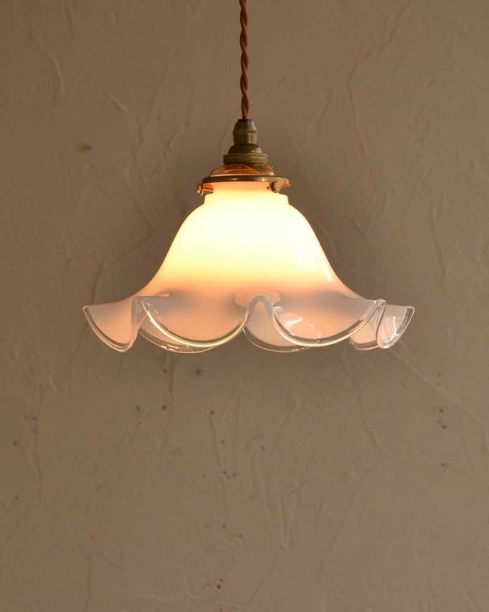 アンティーク風のペンダントライト