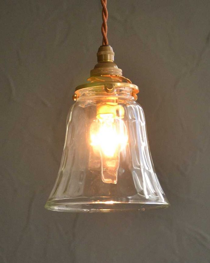 アンティーク風のペンダントライト