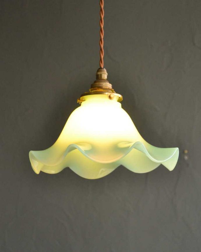 アンティーク風のペンダントライト