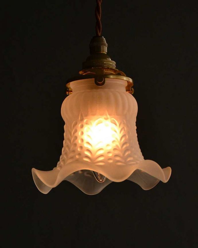 アンティーク風のペンダントライト