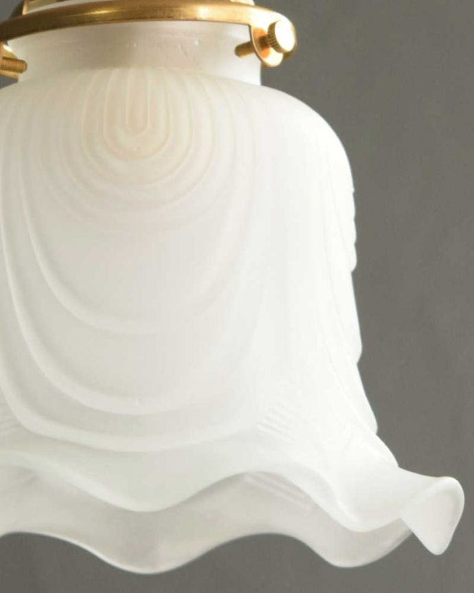 ガラスシェードの模様