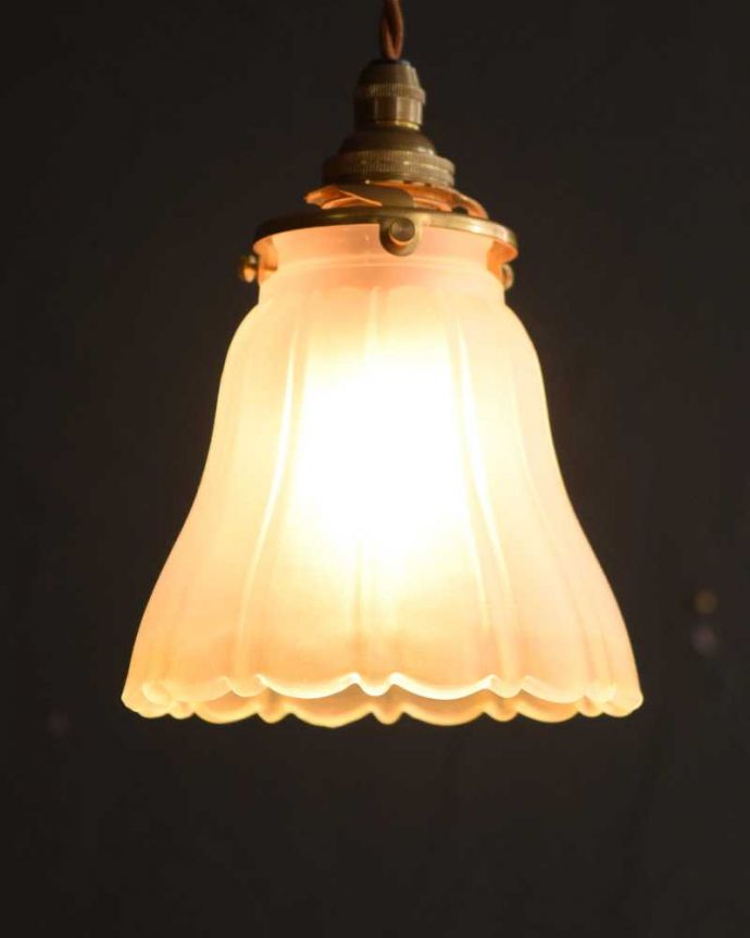 アンティーク風のペンダントライト