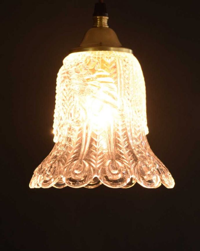 アンティーク風のペンダントライト