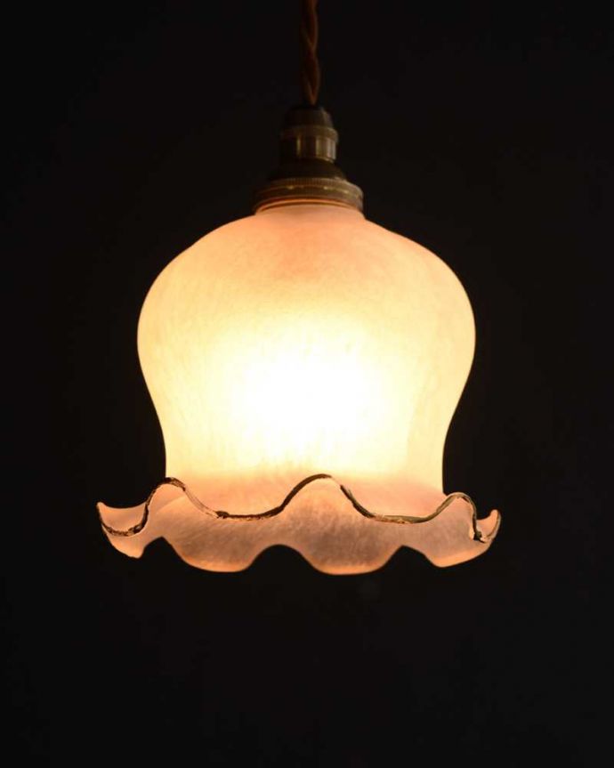アンティーク風のペンダントライト