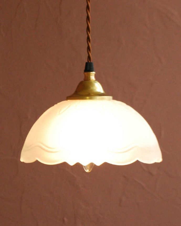 アンティーク風のペンダントライト
