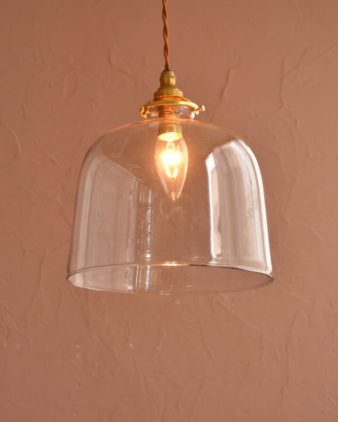 アンティーク風のペンダントライト