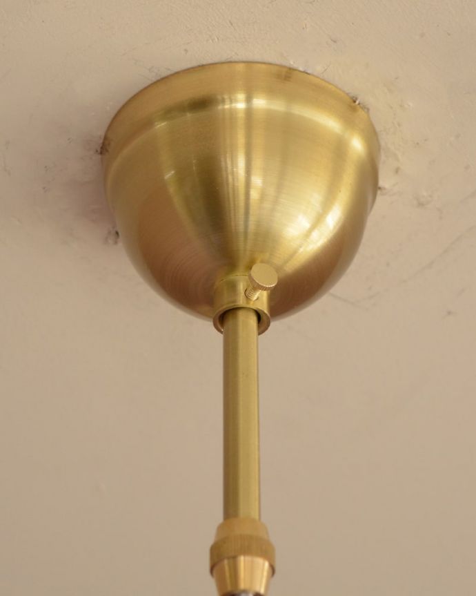 ペンダントライト 照明・ライティング すずらんのお花の形をした可愛いガラスのペンダントライト(コード・丸球・ギャラリーなし) カバーも付いています。(pl-308)