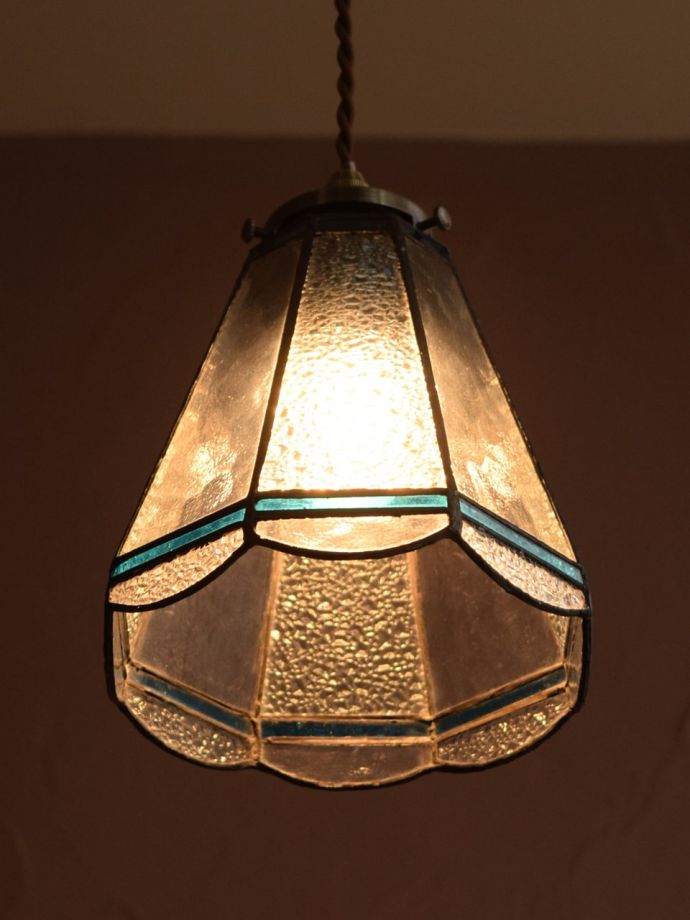 点灯後のペンダントライト