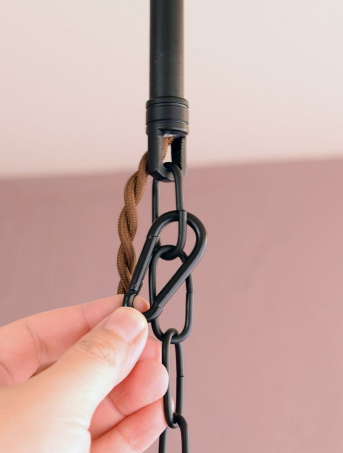 長さ調節可能なペンダントライト