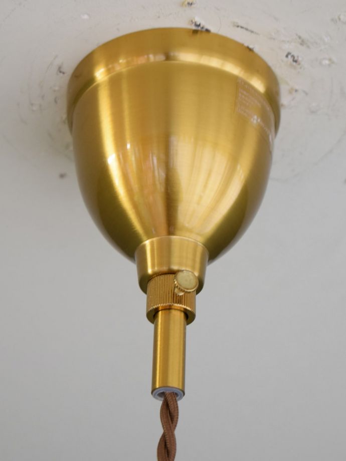 ペンダントライトの取り付け部分