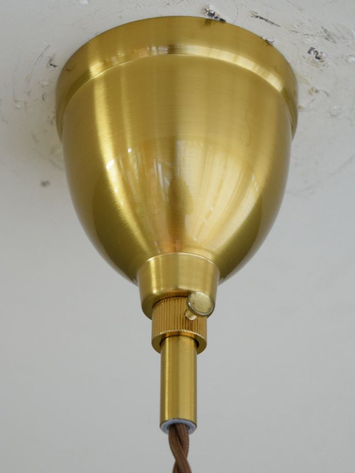 ペンダントライトの取り付け部分