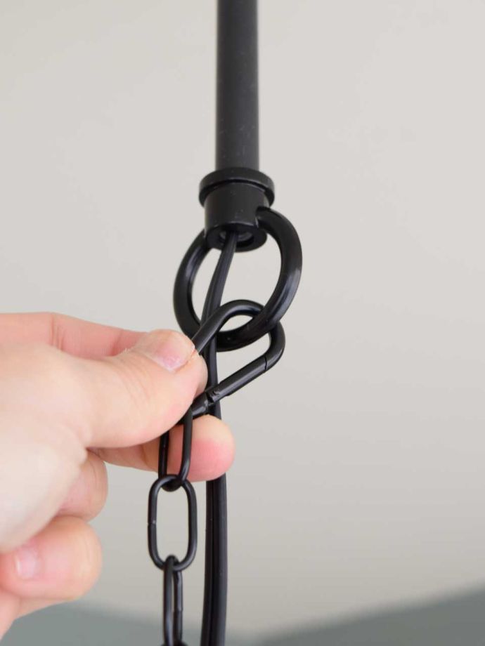 長さ調節可能なペンダントライト