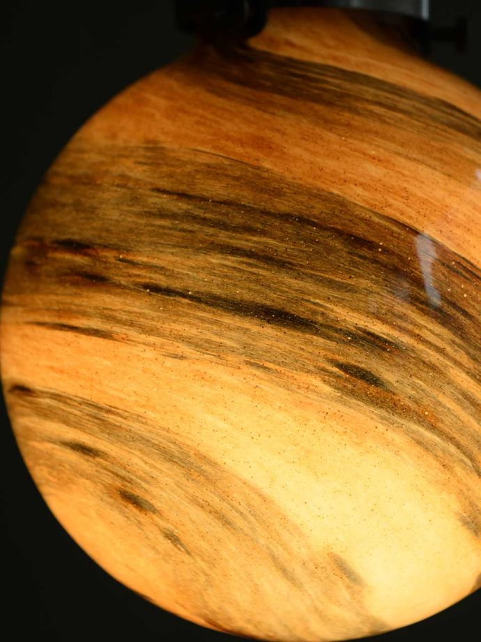 点灯後のペンダントライト